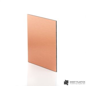 3mm Brushed Copper Aluminium Composite Cut To Size 