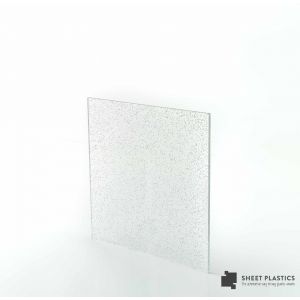 3mm Clear Sparkle Acrylic Sheet Cut To Size