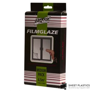 FilmGlaze Secondary glazing Medium (Film size 1.5m x 3m)