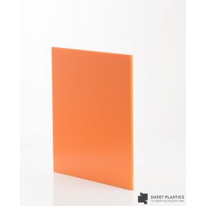 3mm Matt Orange Foam Pvc Sheet Cut To Size